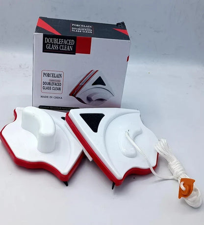 Double-Faced Magnetic Glass Cleaner